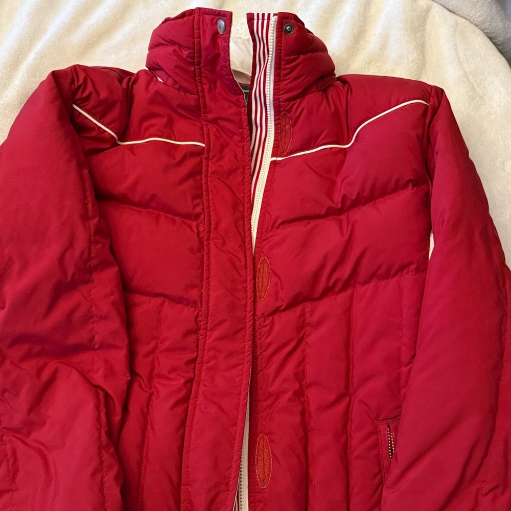Women’s small L.L. Bean goose down coat